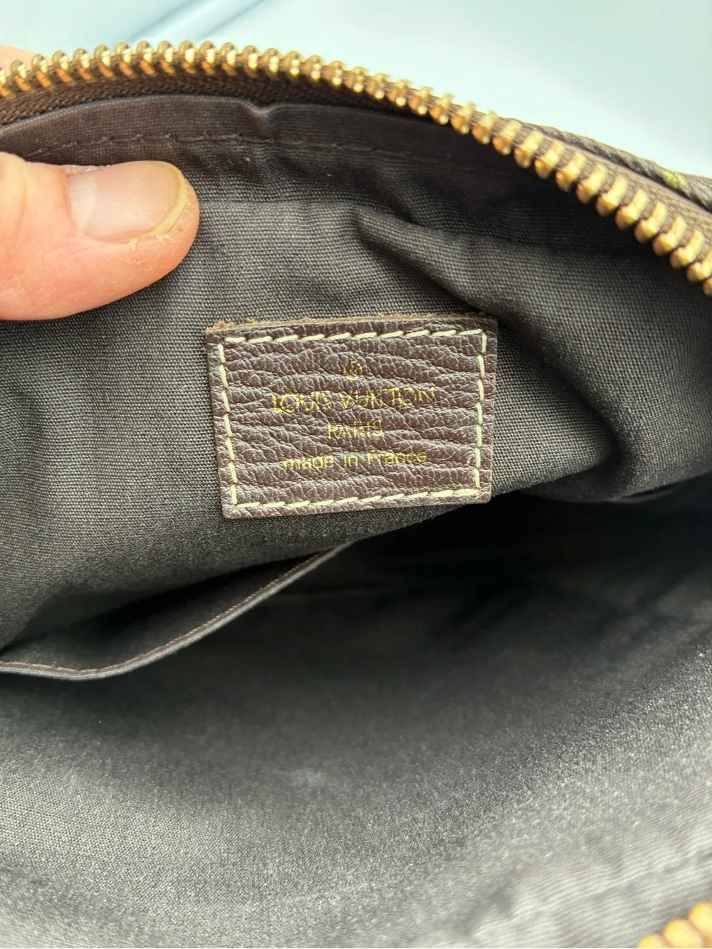 Louis Vuitton Monogram  mini Lin danube Crossbody Bag with COA